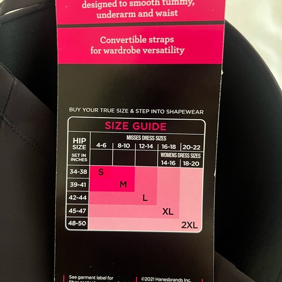 Maidenform Black Firm Control Bodysuit all in one cool comfort firm shapes XXL - Picture 13 of 16